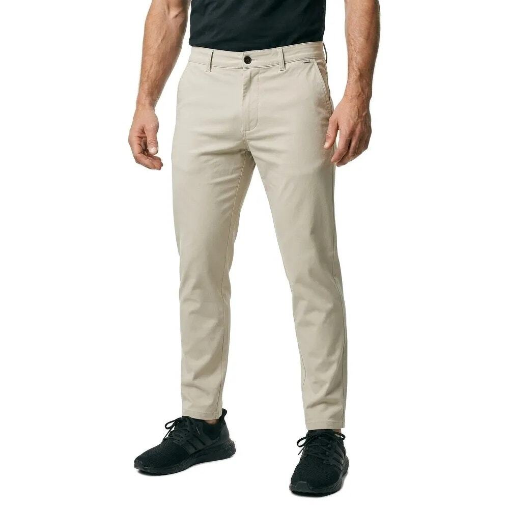 Hugo Boss Light Beige Slim Fit Chino Trousers Casual NWT 38x30